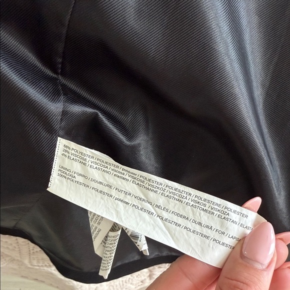 Mango Classic Black Blazer Jacket - Picture 6 of 6